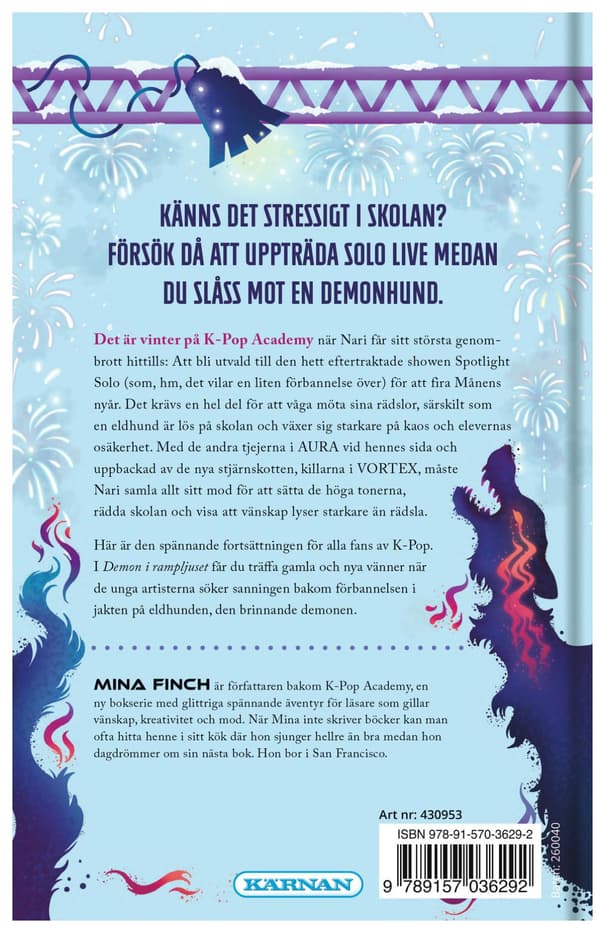 K-Pop Academy Demon i Rampljuset Bok 2 multifärg