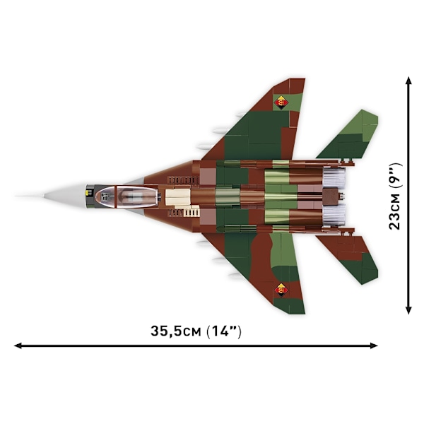 Cobi MIG-29 (East Germany) 1:48 5851 multifärg