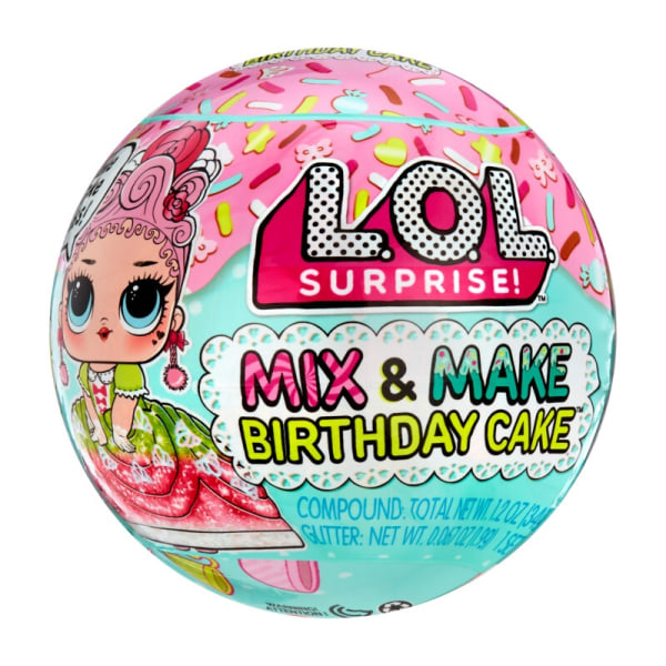 L.O.L. Surprise Mix and Make Birthday Cake multifärg