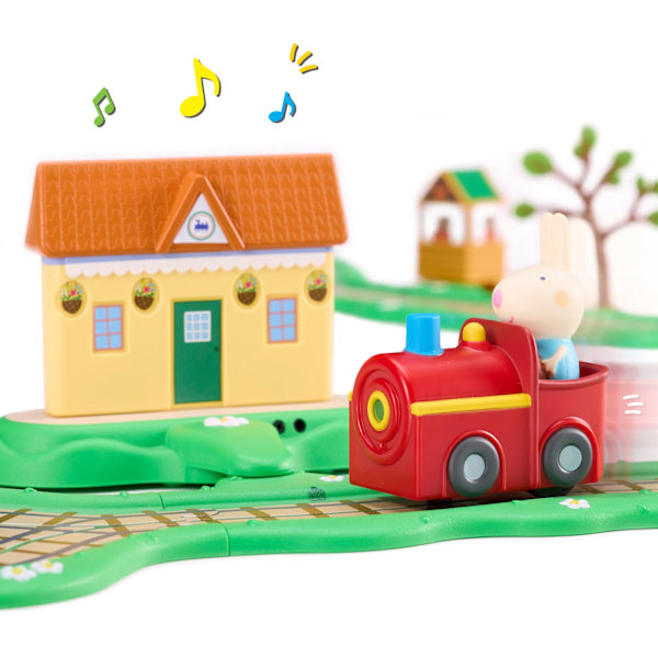 Greta Gris Whizz Around Clickety Clack Train Set multifärg