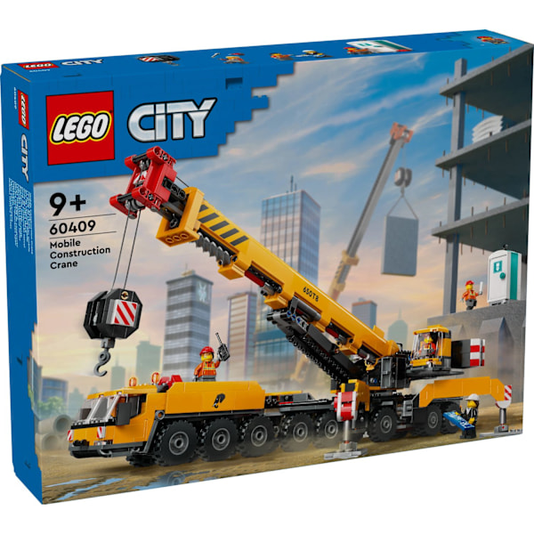 LEGO® City Gul mobil byggkran 60409 multifärg