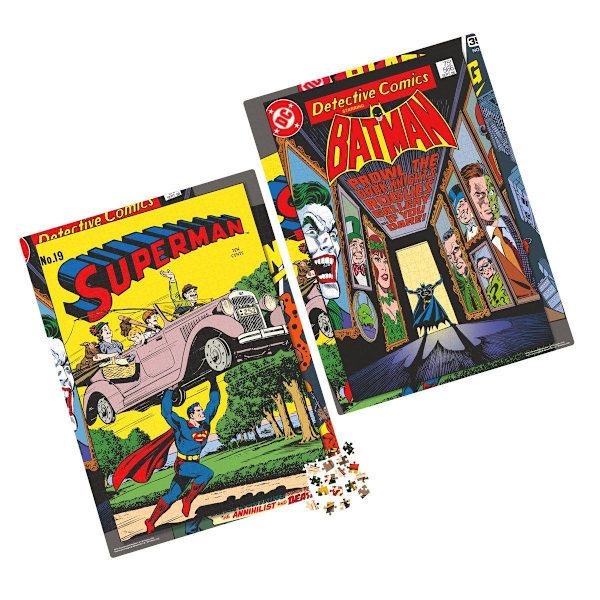 DC Comics Pussel 1000 bitar 2-pack multifärg