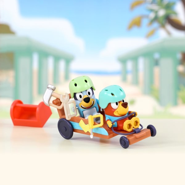 Bluey Rustys & Blueys Go-kart multifärg
