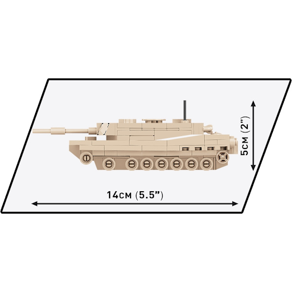 Cobi Abrams M1A2 1:72 3106 multifärg