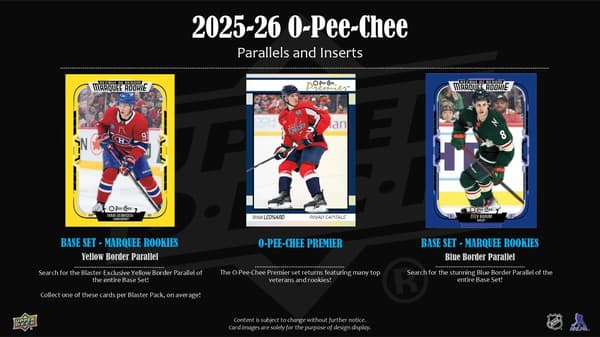 Upper Deck 2025-26 NHL O-Pee-Chee Blaster Box multifärg