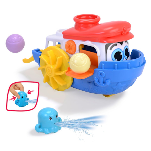ABC Sammy Splash Båt Badleksak multifärg