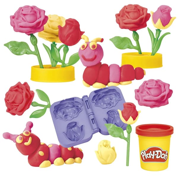 Play-Doh Små Rosor multifärg