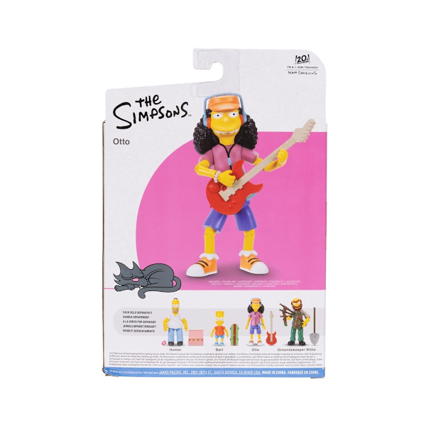 The Simpsons Figur Otto 13cm MultiColor