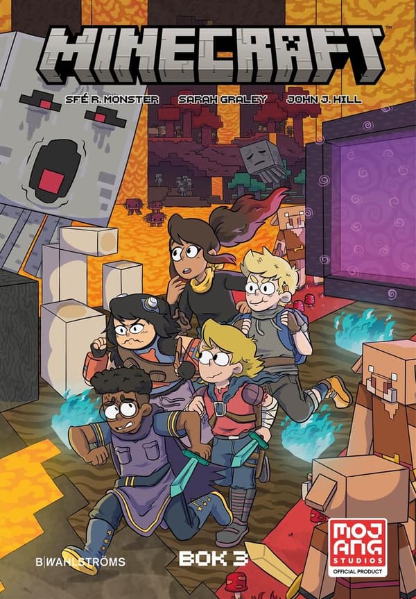 Minecraft Bok 3 Seriebok multifärg