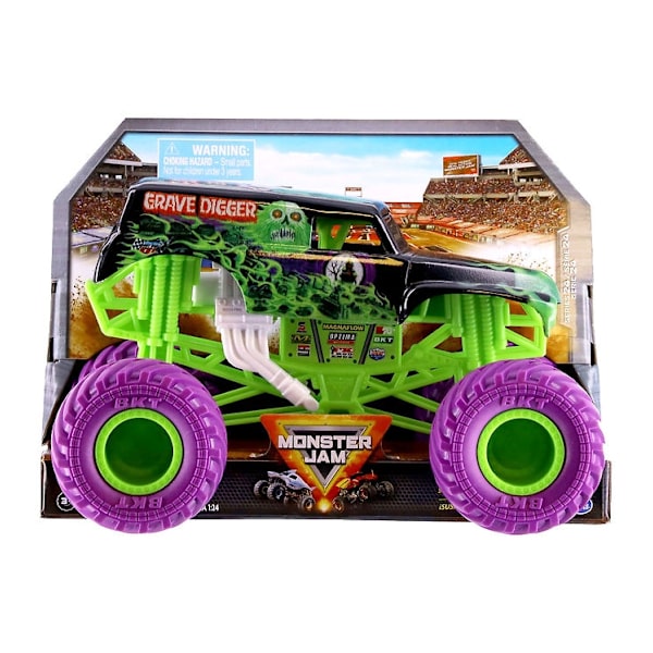 Monster Jam 1:24 Series 24 Grave Digger multifärg