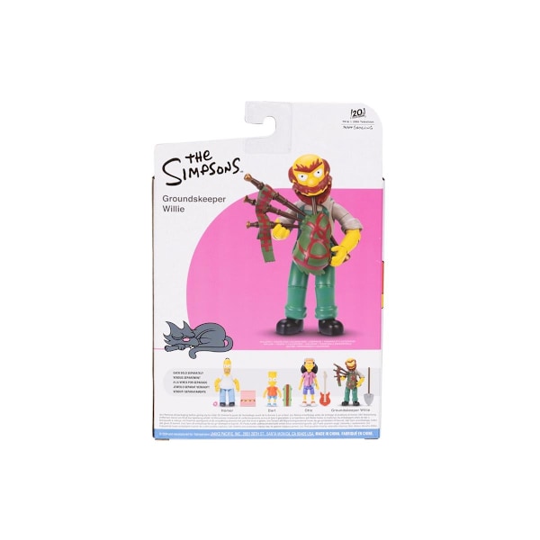 The Simpsons Figur Groundskeeper Willie 13cm multifärg