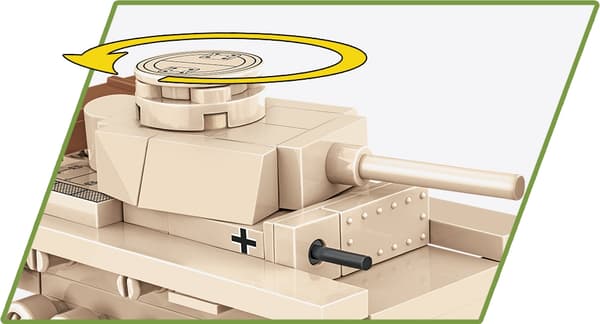 Cobi Panzer III AUSF.L 1:72 3090 multifärg