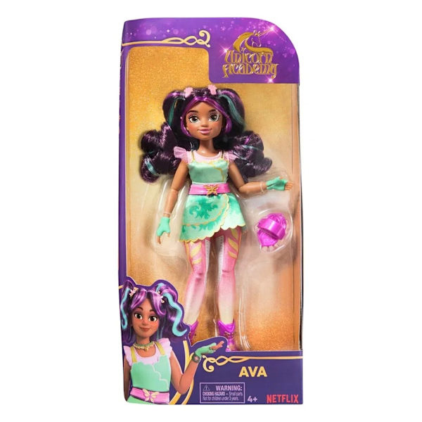 Unicorn Academy Docka 25cm Ava multifärg