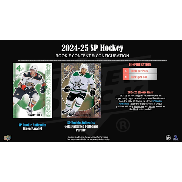 Upper Deck SP 2024-25 Hockey Blaster Box multifärg