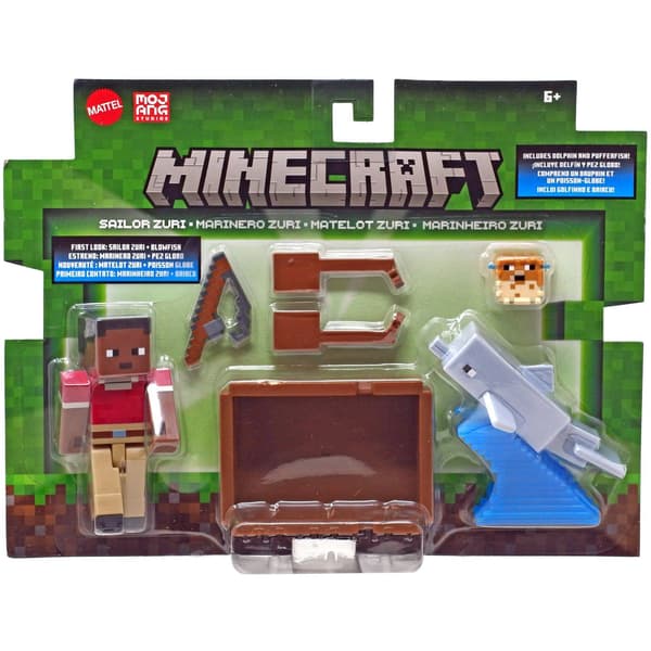 Minecraft Figur 2-pack Sailor Zuri multifärg
