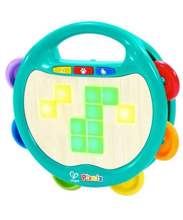 Hape Pixelz Tamburin multifärg