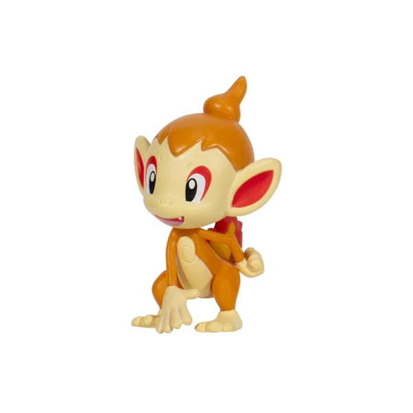 Pokemon Clip n Go Chimchar + Repeat Ball multifärg