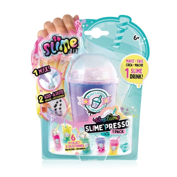 SO SLIME Slime’Presso 1 pack multifärg