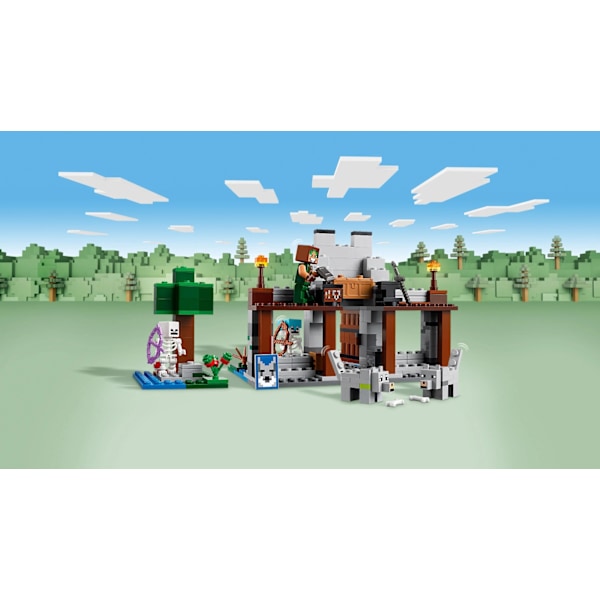 LEGO® Minecraft® Vargfästningen 21261 multifärg