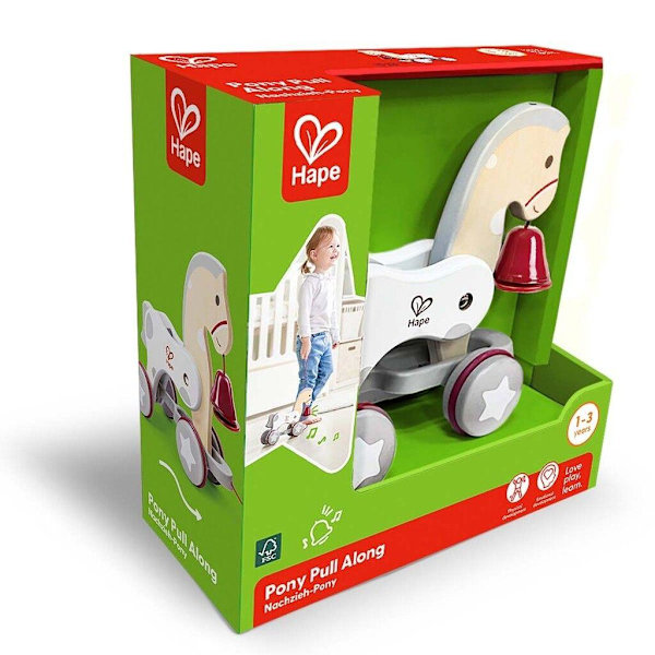 Hape Pony Pull Along Dragdjur