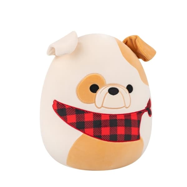 Squishmallows 30cm Brock Bulldog multifärg