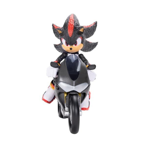Sonic the Hedgehog Figur med motorcykel Shadow multifärg