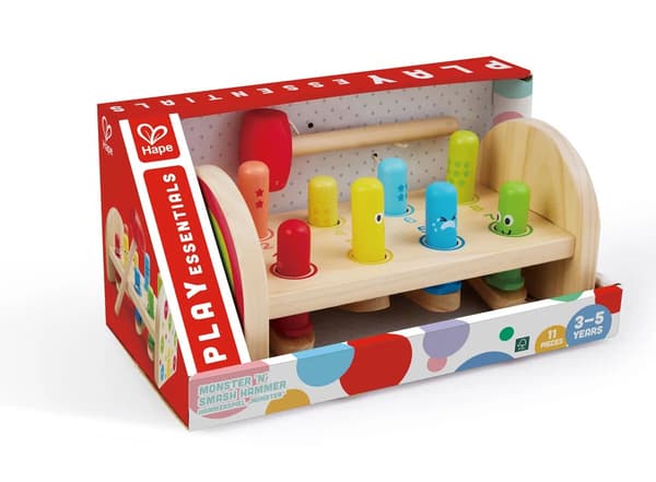 Hape Hammarbänk Rainbow multifärg