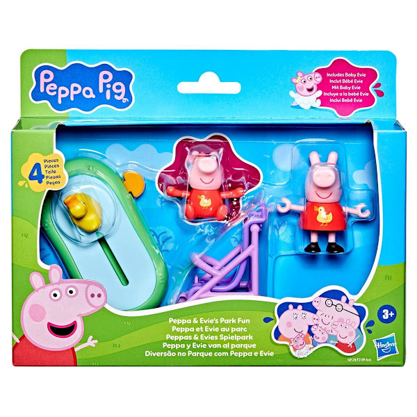 Greta Gris Peppa & Evies Park Fun multifärg