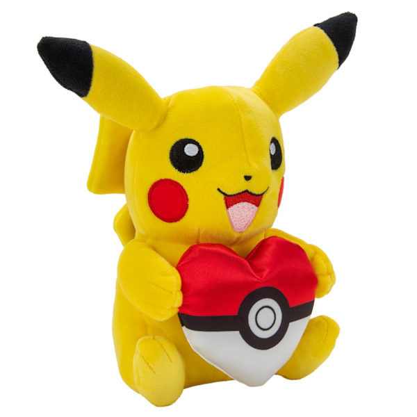 Pokemon Mjukdjur Cuties (20cm) Pikachu with heart multifärg