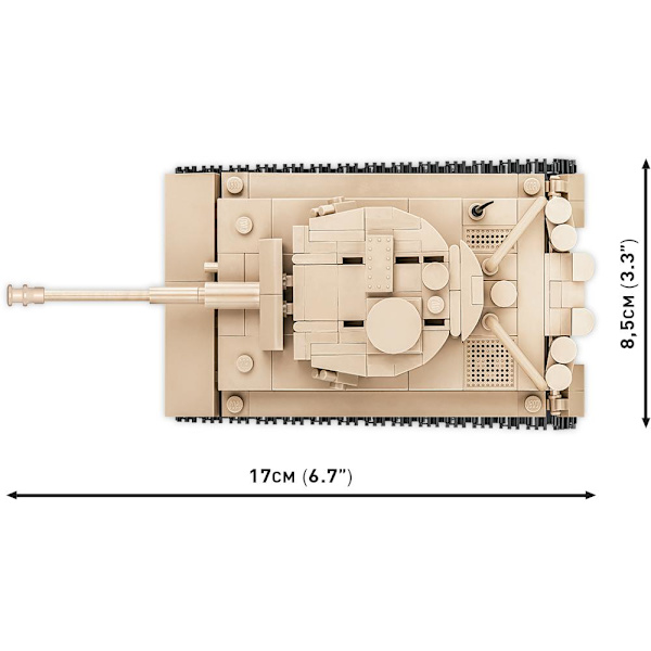 Cobi PzKpfw VI Tiger "131" 1:48 multifärg