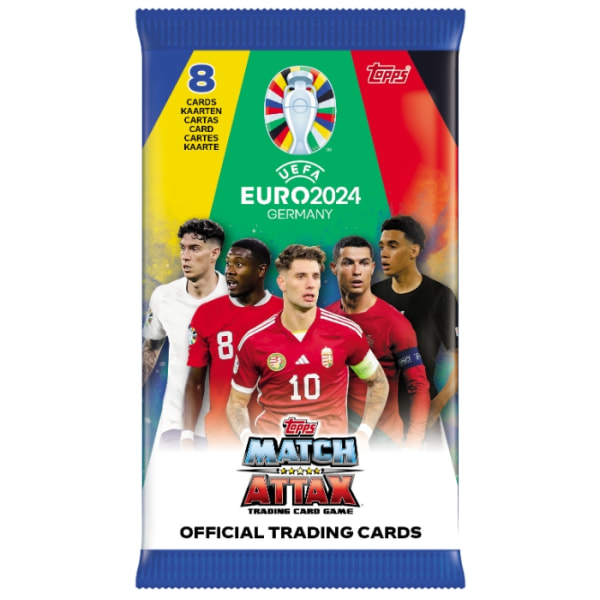 Match Attax Euro 2024 Booster multifärg