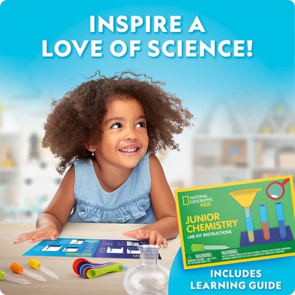 National Geographic Junior Chemistry Lab Kit multifärg