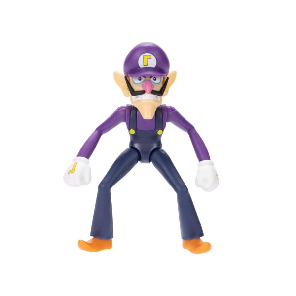 Super Mario Figur 5cm Waluigi multifärg