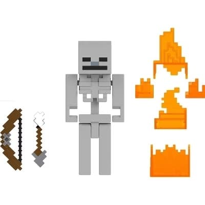 Minecraft Figur Skeleton multifärg
