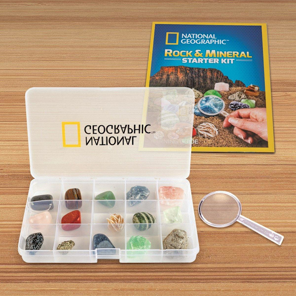 National Geographic Rock and Mineral Starter Kit multifärg