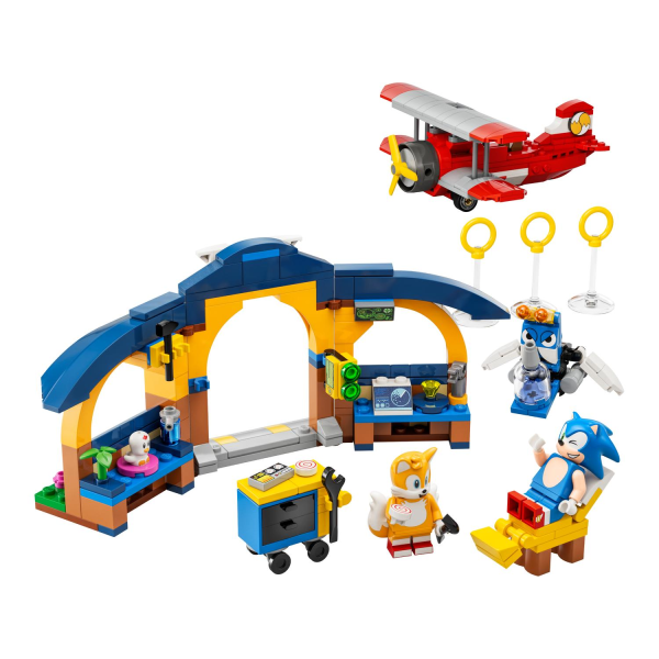 LEGO® Sonic the Hedgehog™ Tails verkstad och tornadoplan 76991