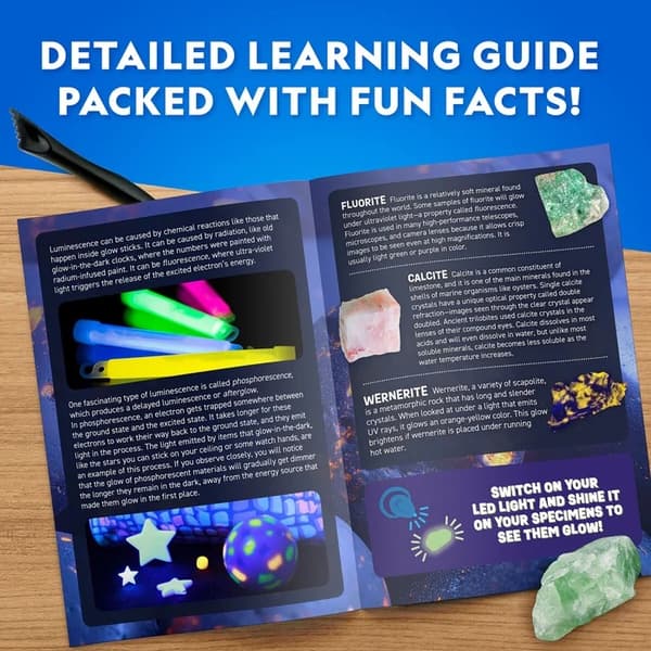 National Geographic Glow-In-The-Dark Dig Kit multifärg