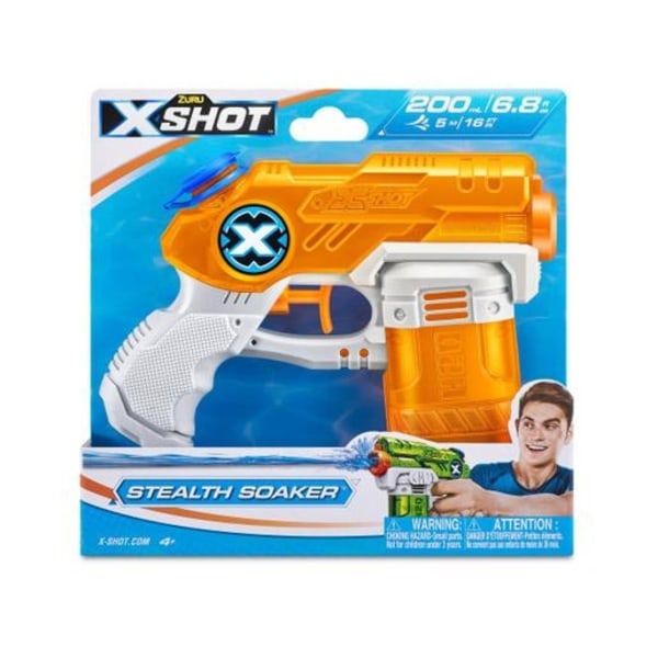 X-Shot Stealth Shooter Vattenpistol Orange Grön