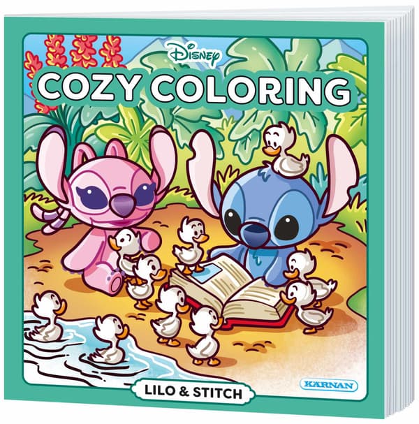Lilo & Stitch Cozy Coloring Målarbok multifärg