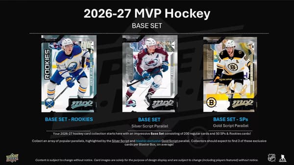 Upper Deck mvp NHL 2026-27 Booster multifärg