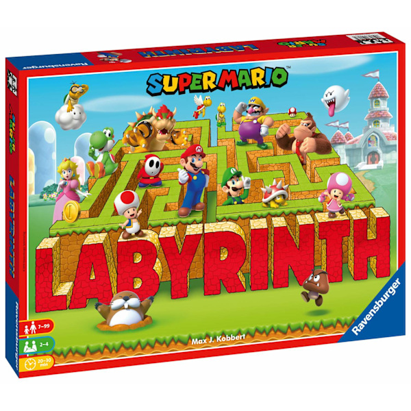 Super Mario Labyrinth SV/DA/NO/FI multifärg