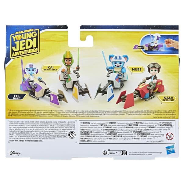 Star Wars Young Jedi Figur och Fordon Lys Solay multifärg