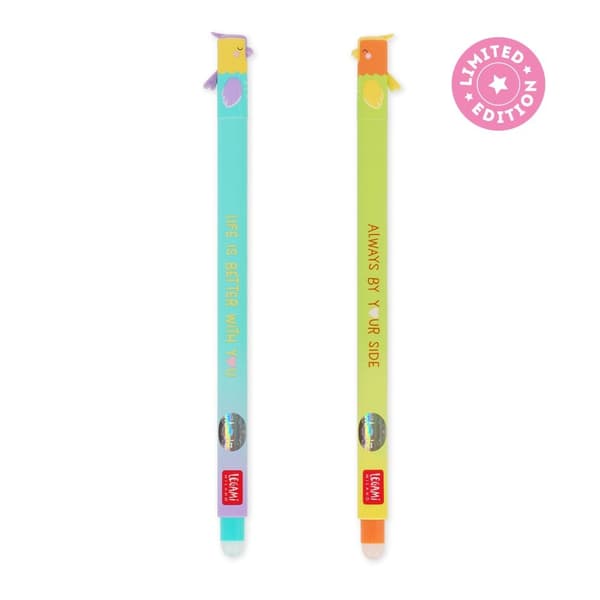 Legami Penna med utsuddat bläck 2-pack Valentine Edition multifärg