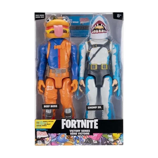 Fortnite Victory Duo Mode Beef Boss & Chomp Sr multifärg