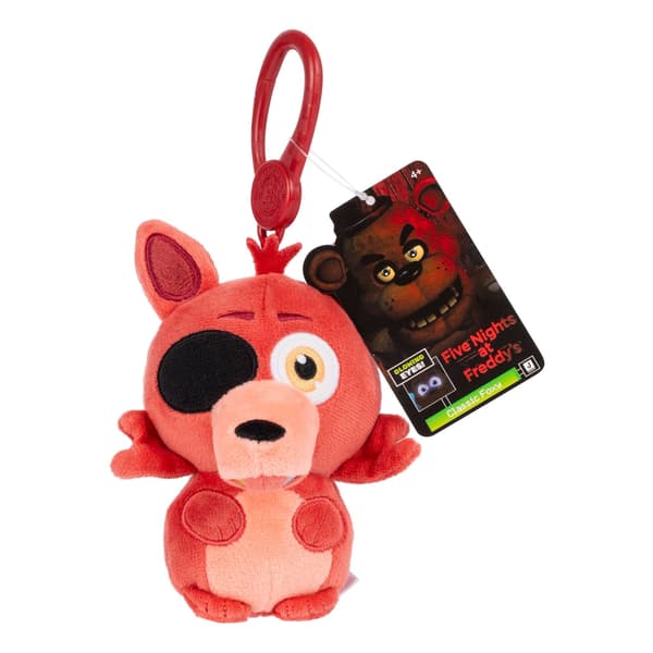Five Nights at Freddys Clip Plush Classic Foxy multifärg