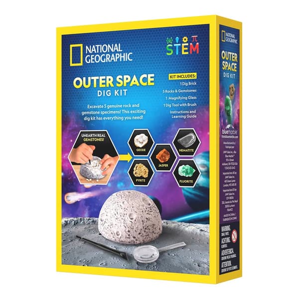National Geographic Outer Space Dig Kit multifärg