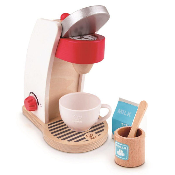 Hape Kaffemaskin i trä multifärg