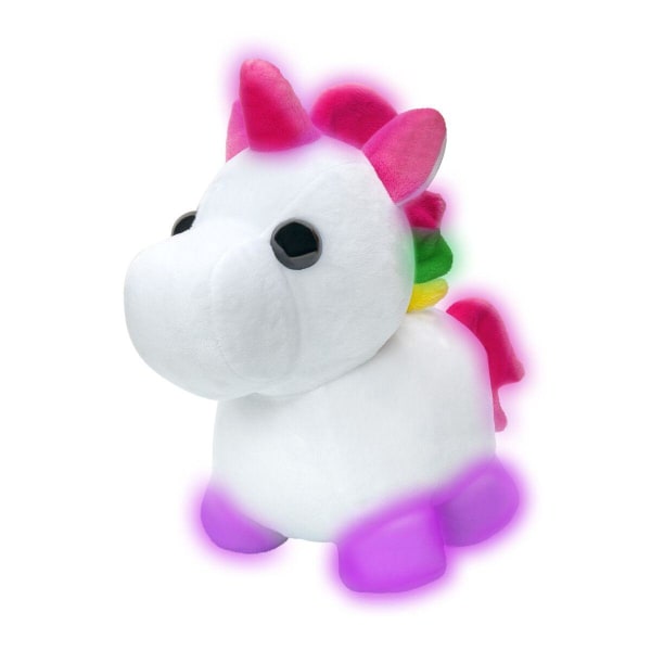 Adopt Me Mega Neon Unicorn med ljus 30cm multifärg