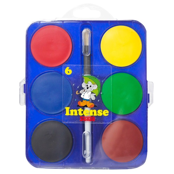Vattenfärger Jumbo Intense 6-p multifärg