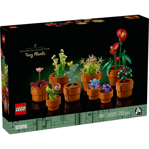 LEGO® icons Små växter 10329 multifärg